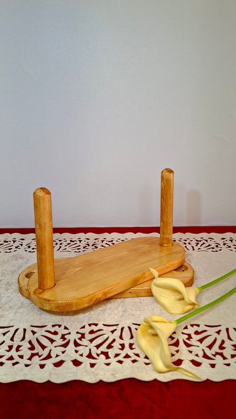 جا دستمال کاغذی چوبی متحرک مخصوص دستمال های اقتصادی
